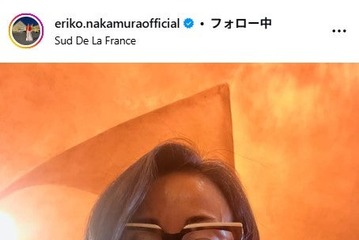 パリ在住・中村江里子アナ、夫と寄り添う2ショット公開「おしゃれすぎる」「憧れます」 画像