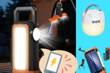 【「充電機能つきライト」があると、災害時の安心感がケタ違い!?】「停電」したときの２大ピンチ「照明」「スマホ充電」の両方に備えられる！ みんなが買ってる「売れ筋」３品がセール中♪ ≪Amazon今トク情報≫ 画像