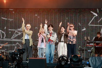 Da-iCE、GENERATIONSと2年連続同じ2曲でコラボ “お祭りソング”で5・7・5の煽りも【a-nation 2025】 画像