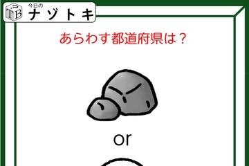 クイズです！「これは岩かな？それとも？」図が表す都道府県を考えましょう【難易度LV２.・甘口】 画像