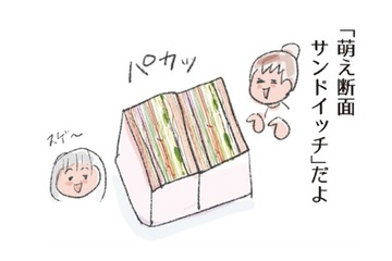 「萌え断面サンドイッチ」マステとワックスペーバーがあれば、簡単にできるんです【激せまキッチンで時短！簡単！ムダなしごはん #13】 画像