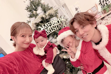 辻希美、家族でサンタ仮装！豪華クリスマスパーティSHOT披露「沢山のご飯をつくりました」 画像