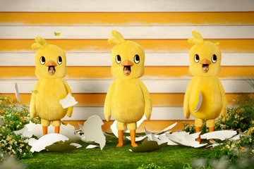 timelesz橋本将生・猪俣周杜・篠塚大輝“ひよこちゃん”姿で新CM出演 2026年は「国民的アイドルを目指す」 画像