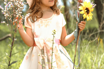 祖母が大好きな5歳の孫　誕生日に”お花のドレス”を作成⇒孫のまさかの反応に「思わず歓声」 画像