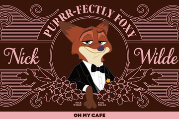 タキシード姿のニック登場！「ズートピア2」OH MYCAFE新メニュー1月23日から 画像