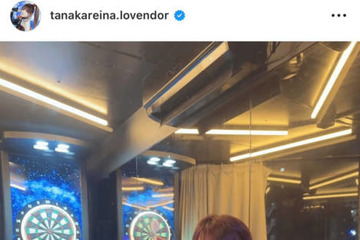 田中れいな、久しぶりのダーツ＆焼肉満喫SHOTに反響「構えがかっこいい」「可愛すぎるっ！」 画像