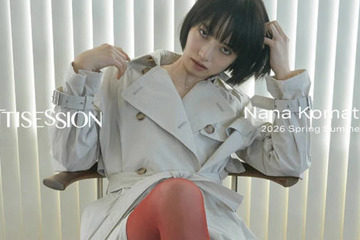 小松菜奈がATTISESSIONの最新ビジュアルに起用。しなやかなレディモードで魅せる 画像