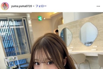 「今日好き」谷村優真（ゆま）、グレーのミニスカ×ニーハイソックスコーデ披露「新鮮」「完璧スタイル」の声 画像