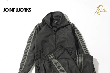 ニードルズ×ジョイントワークス｜黒を極める別注“Nylonトラックシリーズ”が3月26日に発売 画像