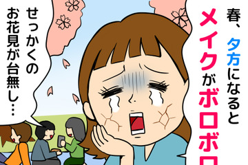 化粧水がしみるのもメイクが崩れるのも、全部、春のせい⁉　冬の乾燥よりも過酷な環境から肌を守る方法とは 画像