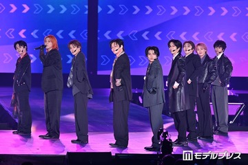 超特急、ブラック統一コーデで堂々5曲披露 タカシの“全力変顔”に会場沸く【ガルアワ2026SS】 画像