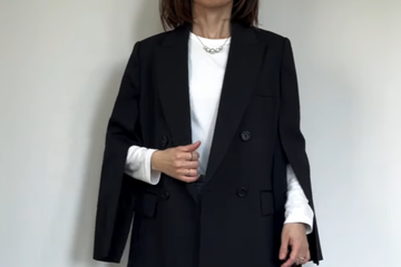 きれいめジャケットのデニム合わせが今っぽい。オンでもオフでも映える春の着こなし【40代の毎日コーデ】 画像