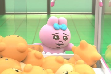 おぱんちゅうさぎ＆んぽちゃむ、3Dアニメ化決定 日テレ情報番組「ZIP！」内で放送【可哀想に！劇場】 画像