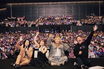 AAA宇野実彩子・與真司郎・末吉秀太、デビュー20周年ファンミ完走 5年ぶりイベントで約2万人魅了 画像