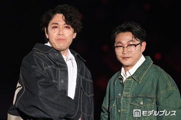 オズワルド、バチバチメイクで「サツコレ」出演 モデルとぶつかる→土下座→追いかける 小芝居ランウェイ【サツコレ2026S/S】 画像