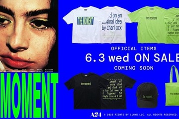 限定アイテム＆ストアが登場！A24×チャーリーxcx『the moment／ザ・モーメント』がFREAK'S STOREとタイアップ 画像