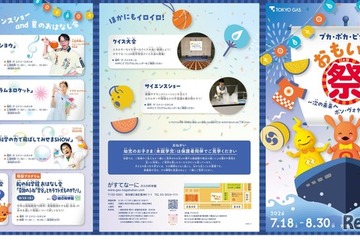 【夏休み2026】がすてなーに「おもいで祭り」謎解きや工作…9月閉館 画像