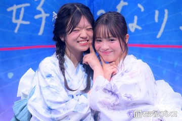 ダレノガレ明美の姪・福住真里（まり）「今日好き」イベント初登場 藤村みのりと顔寄せポーズで観客魅了【今日好き夏まつり】 画像