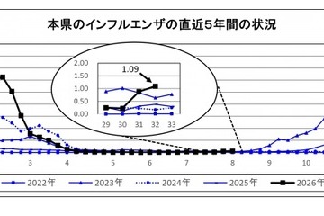 埼玉県、インフルエンザの報告増加…幼児・小児が約半数 画像