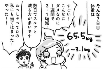 体重−3.1kgで効果実感！アラフィフ母さんが「自分を激褒め」して痩せたワケ【奇跡の仕組みダイエット #11】 画像