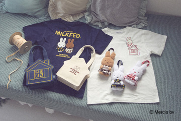 Tシャツやドールポーチなど、ミッフィー×「MILKFED.」コラボアイテム9月18日発売　先行予約受付中 画像