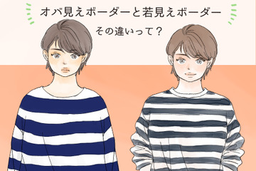 オバ見えor若見え？40代に似合うボーダートップスの特徴（前編） 画像