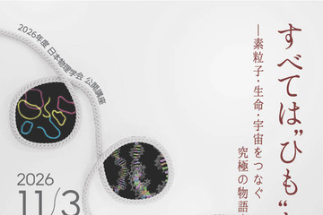 素粒子・生命・宇宙をつなぐ「ひも理論」公開講座11/3 画像
