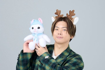 NEWS増田貴久、2年連続「クリスマス・ワンダーランド」応援アンバサダー就任 クリスマスムード満載の撮り下ろし写真も公開 画像