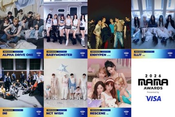 「2026 MAMA AWARDS」第1弾出演者12組発表　ENHYPEN、LE SSERAFIM、ILLITら大阪に集結 画像