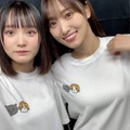 増本綺良、菅井友香／増本綺良オフィシャルブログより