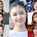 （左列上から）滝沢カレン、三吉彩花、河北麻友子（中央）古畑星夏 （右列上から）岡崎紗絵、藤田ニコル、池田エライザ