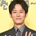 「しん次元！クレヨンしんちゃん THE MOVIE 超能力大決戦 〜とべとべ手巻き寿司〜」完成報告会見に出席した松坂桃李（C）モデルプレス