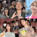 （左上から時計回りに）平手友梨奈、ムロツヨシ、広瀬アリス、今田美桜、松下洸平、多部未華子、神尾楓珠（C）モデルプレス