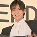 日本人男性初「FENDI」ジャパンブランドアンバサダーに就任した目黒蓮（C）モデルプレス