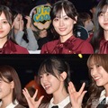 井上和、山下美月、久保史緒里／乃木坂46、松田好花、金村美玖、佐々木久美／日向坂46（C）モデルプレス