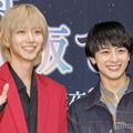 ドラマ「２５時、赤坂で」の記者会見に出席した駒木根葵汰、新原泰佑（C）モデルプレス