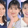 永瀬莉子、小坂菜緒、田鍋梨々花（C）モデルプレス