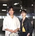 目黒蓮、バンチャン「フェンディ2025年春夏メンズコレクション」の様子（提供写真）