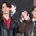 「A BETTER TOMORROW -男たちの挽歌-」合同取材会に出席した川島如恵留、松倉海斗（C）モデルプレス