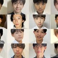 「男子中学生ミスターコン2024」4ブロックの中間速報上位4名たち