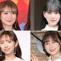 （左上から時計回りに）秋元真夏、堀未央奈、鈴木絢音、新内眞衣（C）モデルプレス