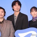 「まる」完成報告イベントに出席した堂本剛、綾野剛、吉岡里帆、（C）モデルプレス