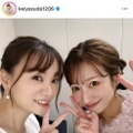 「なんか嬉しい」保田圭、辻希美とばったり！笑顔SHOTに「2人共可愛い」「若々しい」の声