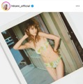 「大胆でSexy」hitomi、ほっそり美ボディが眩しい24年前の蔵出しSHOTに反響「無敵ですね」