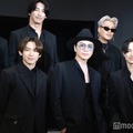 三代目 J SOUL BROTHERS EXHIBITION「JSB3 CLASS」に出席した三代目 J SOUL BROTHERS（前列左から）NAOTO、OMI、今市隆二（後列左から）岩田剛典、小林直己、ELLY、山下健二郎（C）モデルプレス