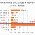 【年末年始】7割が自宅で過ごす、お年玉は現金が主流 画像