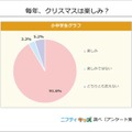 毎年、クリスマスは楽しみ？