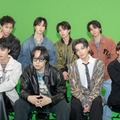 インタビューに応じたFANTASTICS／（左上から時計回りに）瀬口黎弥、堀夏喜、木村慧人、澤本夏輝、中島颯太、八木勇征、世界、佐藤大樹（C）AbemaTV,Inc.