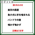 「みんな知ってる言葉かと思ったらちょっと違う！」修正して正解を導け！【難易度LV.3クイズ】 画像