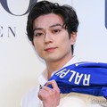 「ポロ ラルフ ローレン×MLB ローンチイベント」に出席した新田真剣佑（C）モデルプレス